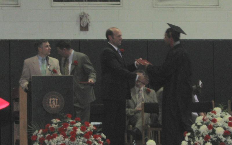 Jaredd gets his diploma
