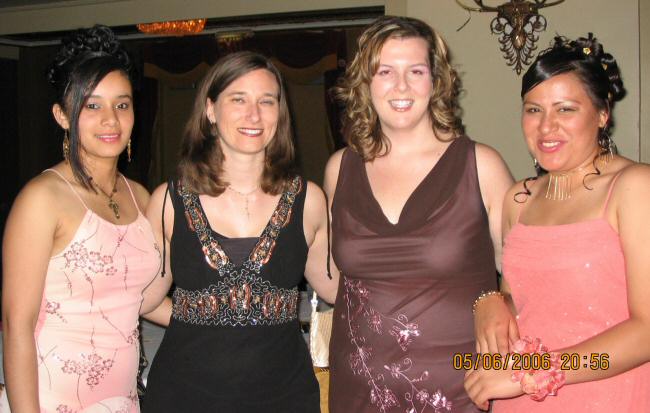 Me and Kelly with Jenny and Guadalupe