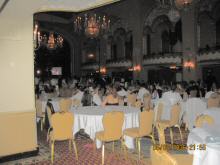 The ballroom where prom was held