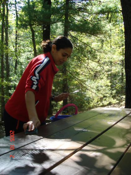 Ilham cleans up