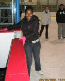 Lilian gets on the ice!