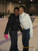 Lilian and Jenny smile for the camera