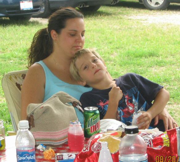 Kerry and Trevor hang out