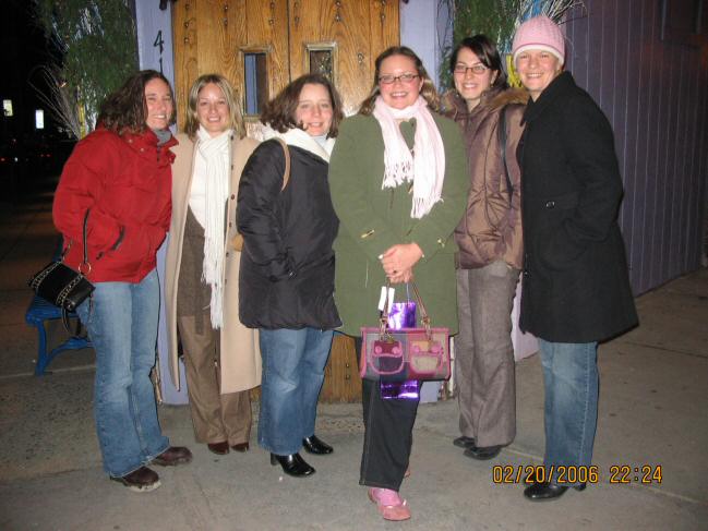 Outside of Dali for Michelle's 30th