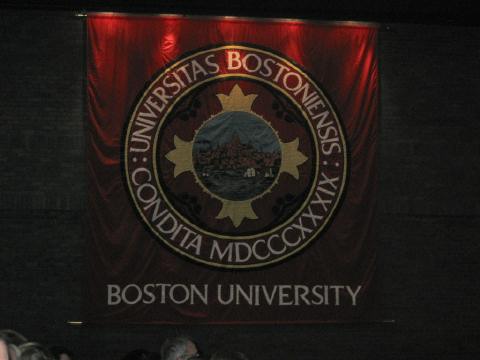 Boston University Flag