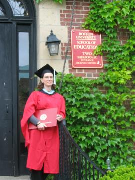 Me at the front door