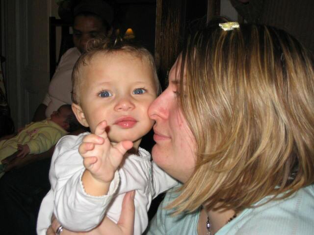 Andreia and mommy