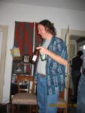 Jeff's double-fisting it!