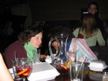 Elizabeth and Edna trying to hear each other