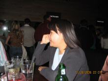 Monica enjoys the music