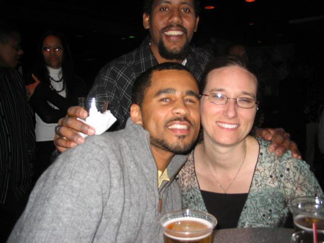Me (the "mascote") with David and Victor